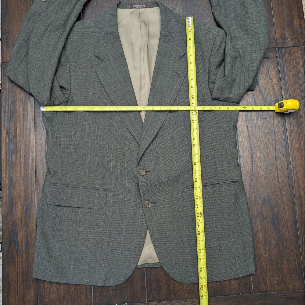 Vintage Evan-Picone Men's 3-Button Sport Coat Blazer Jacket Size 46L Business - Picture 7 of 8